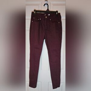 Seven7 Tummyless High Rise Skinny Jeans - Port Royale - Size 6